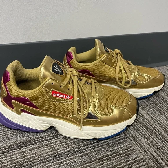 Adidas Falcon Gold sneakers size
